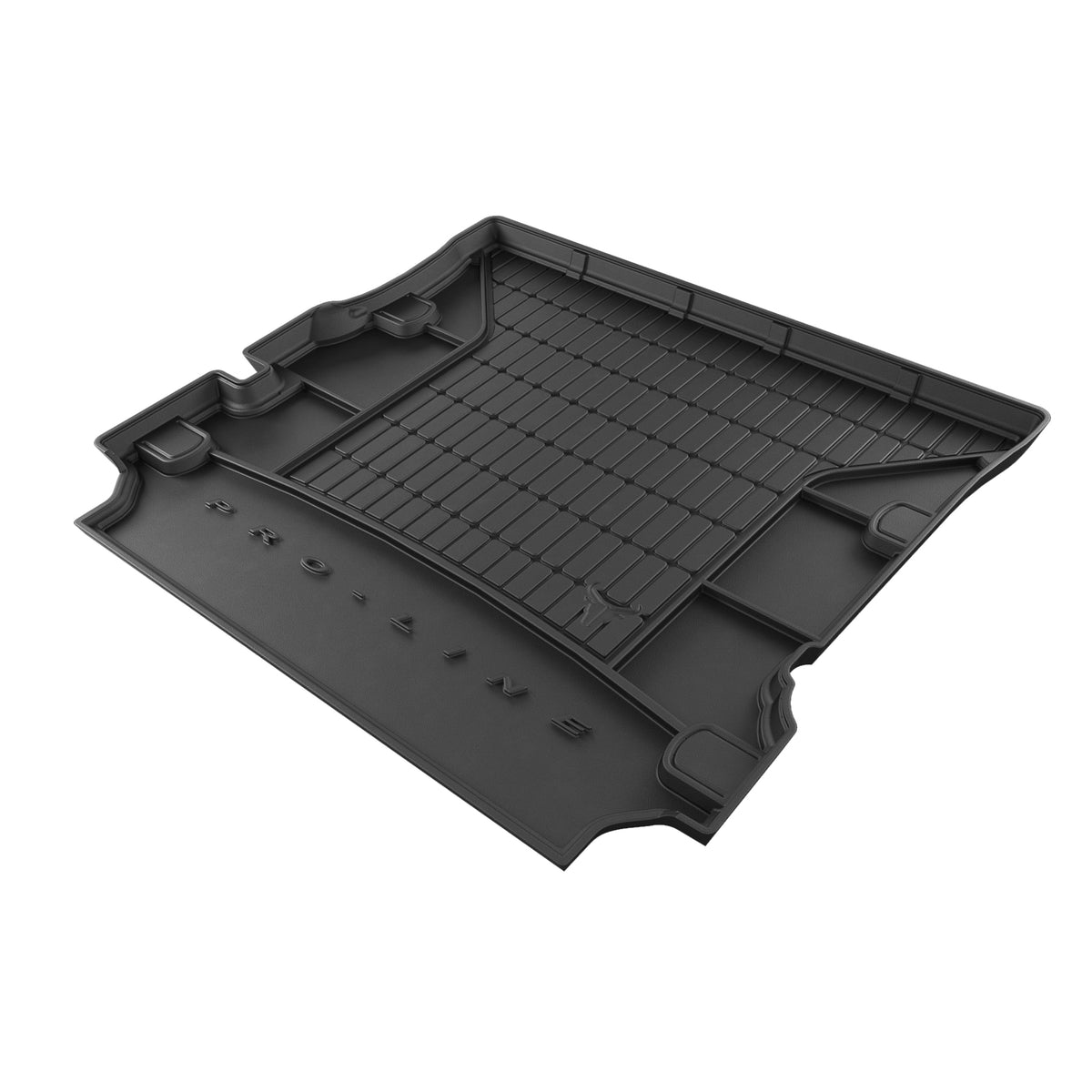 TAPETE BORRACHA P/ MALA PRO-LINE LAND ROVER DISCOVERY IV SUV 2009-2016 7 LUGARES 3ª FILA REBATIDA