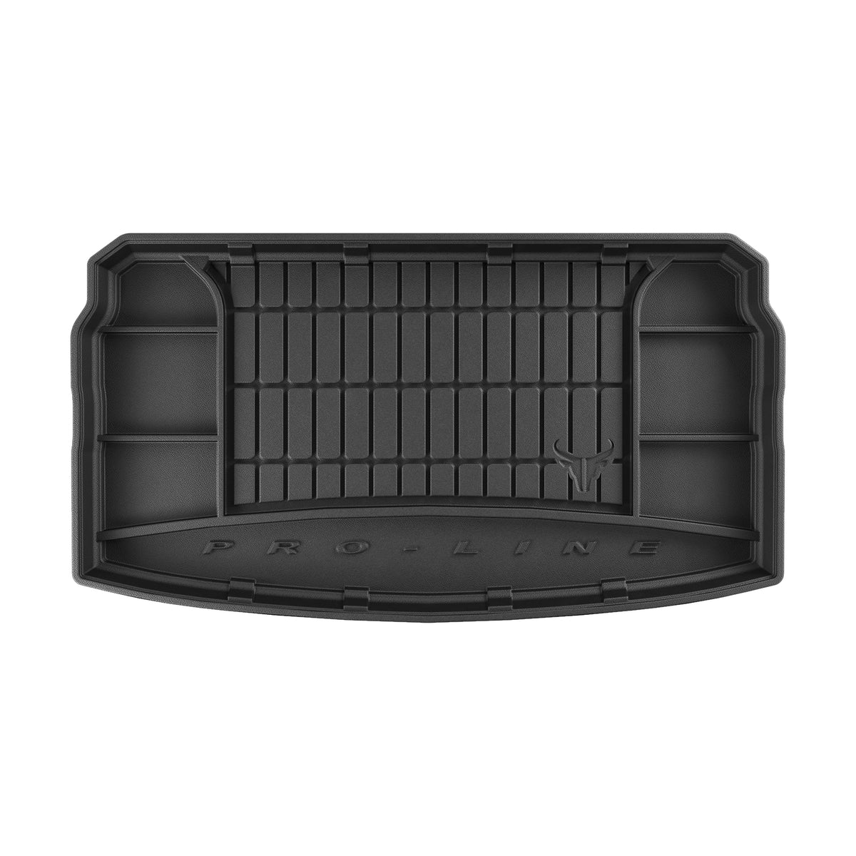 TAPETE BORRACHA P/ MALA PRO-LINE VOLKSWAGEN POLO VI HATCHBACK 2017-> PISO INFERIOR