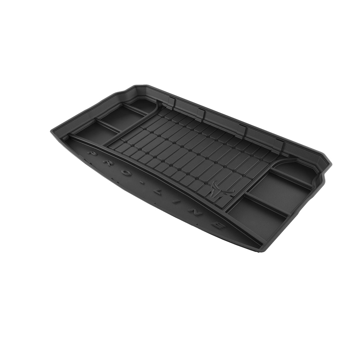 TAPETE BORRACHA P/ MALA PRO-LINE VOLKSWAGEN POLO VI HATCHBACK 2017-> PISO INFERIOR