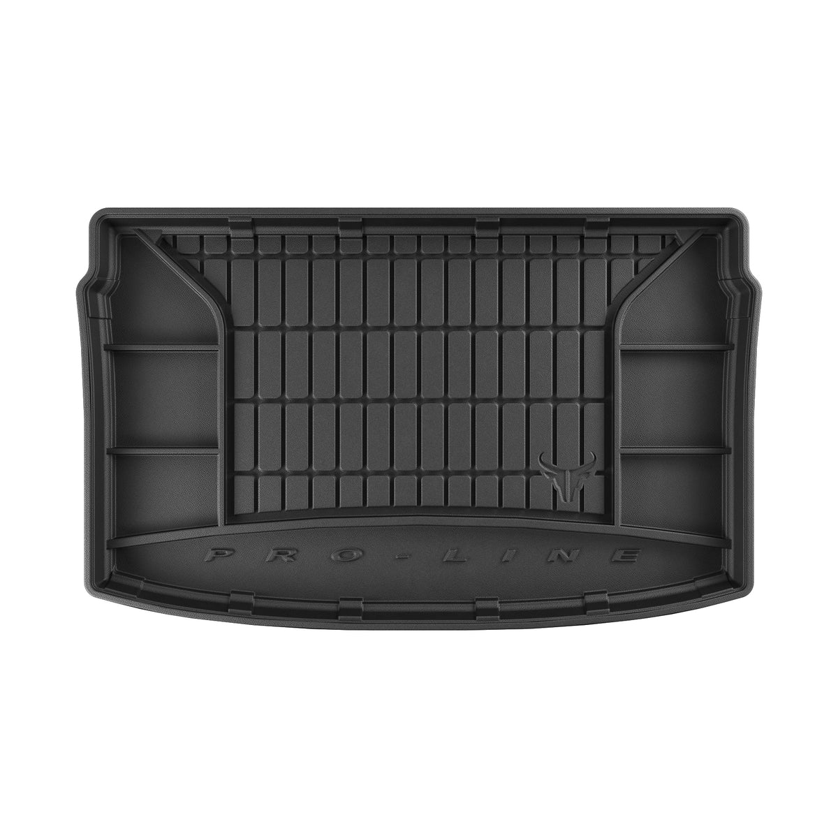 TAPETE BORRACHA P/ MALA PRO-LINE VOLKSWAGEN POLO VI HATCHBACK 2017-> PISO SUPERIOR