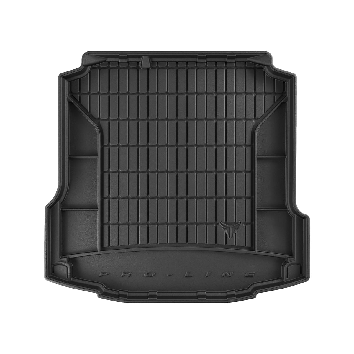TAPETE BORRACHA P/ MALA PRO-LINE SKODA RAPID LIFTBACK 2012-2019 SEM NICHOS LATERAIS