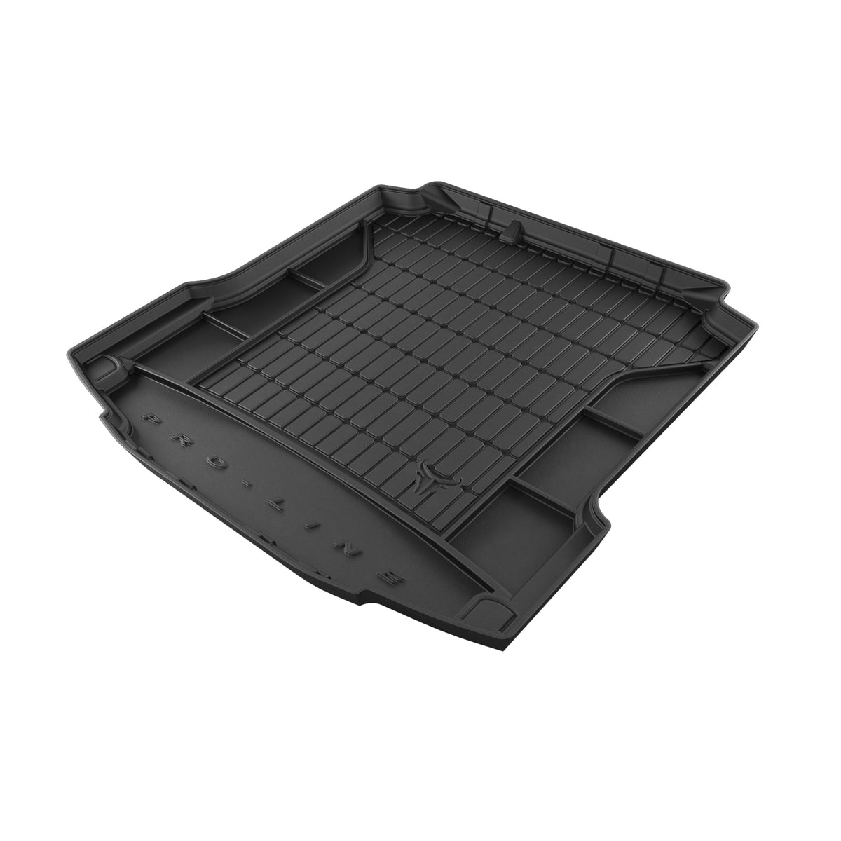 TAPETE BORRACHA P/ MALA PRO-LINE SKODA RAPID LIFTBACK 2012-2019 SEM NICHOS LATERAIS