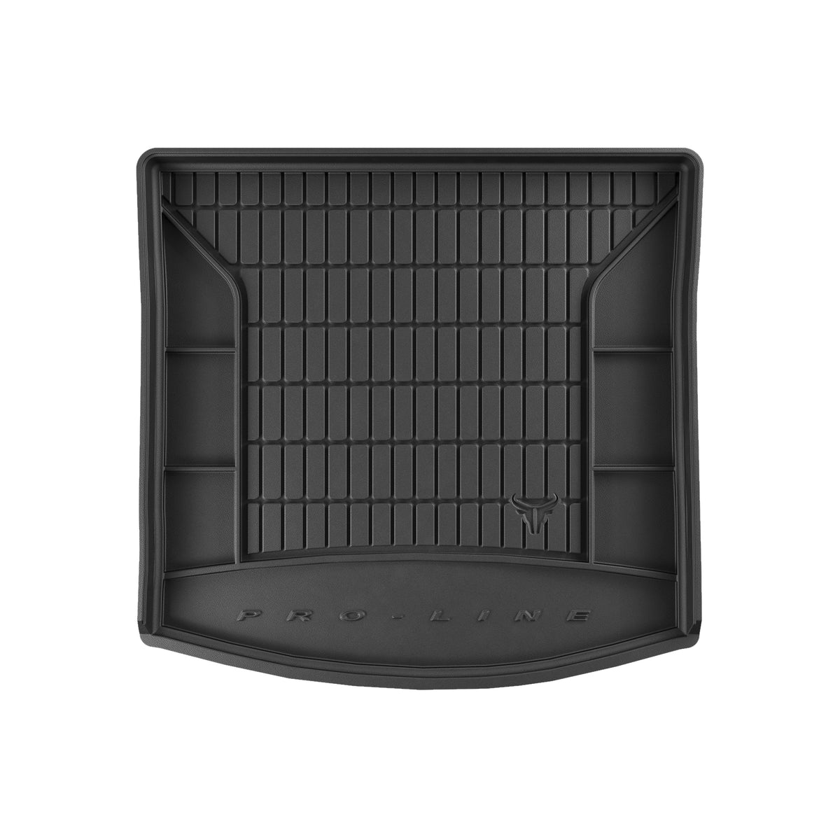 TAPETE BORRACHA P/ MALA PRO-LINE VOLKSWAGEN TOURAN I MONOVOLUME 2010-2015 7 LUGARES 3ª FILA REBATIDA POS-FACELIFT