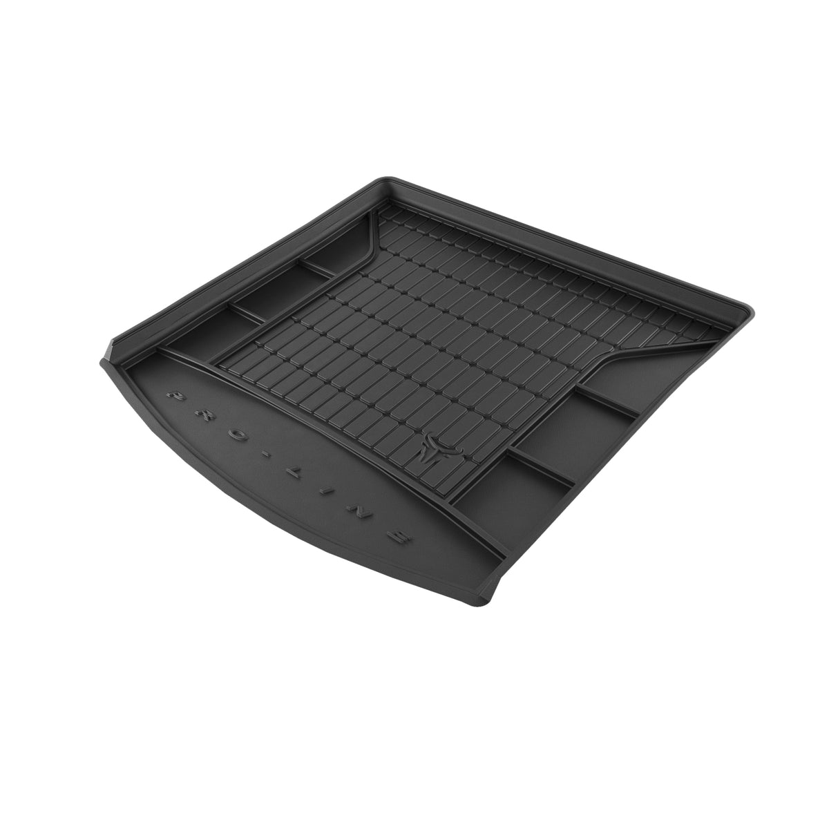 TAPETE BORRACHA P/ MALA PRO-LINE VOLKSWAGEN TOURAN I MONOVOLUME 2010-2015 7 LUGARES 3ª FILA REBATIDA POS-FACELIFT