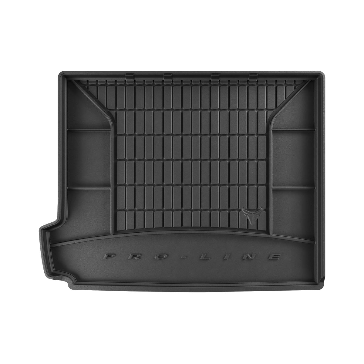 TAPETE BORRACHA P/ MALA PRO-LINE CITROEN C4 GRAND PICASSO II MONOVOLUME 2013-2019 7 LUGARES 3ª FILA REBATIDA