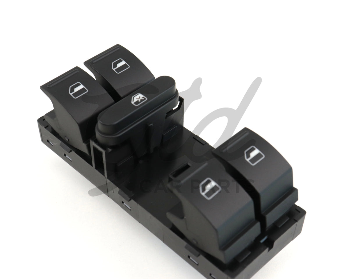 COMUTADOR VIDROS CONDUTOR SKODA FABIA OCTAVIA SUPERB YETI 2004-2015 - 1Z0959857 VERDE