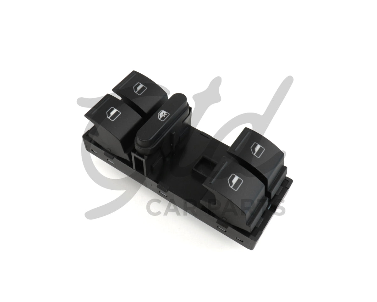 COMUTADOR VIDROS CONDUTOR SKODA FABIA OCTAVIA SUPERB YETI 2004-2015 - 1Z0959857 VERMELHO