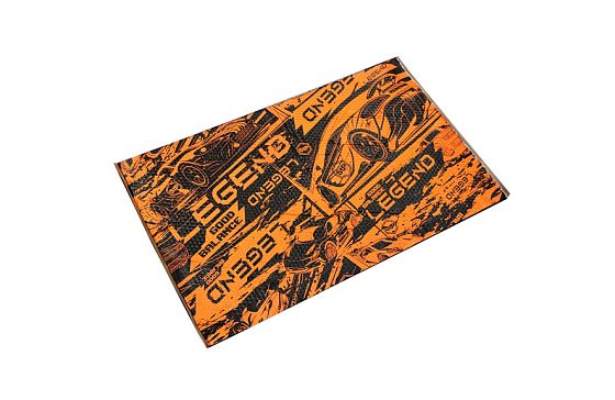 TELA STP LEGEND 3 ORANGE RED- 75CM X 47CM 3mm