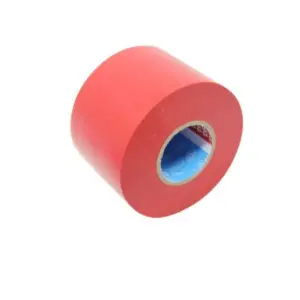 Foto do produto Fita isolante PVC; 50mm x 25m; Vermelho