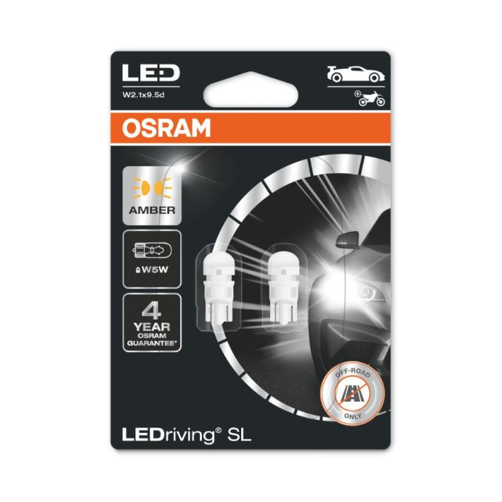 Osram LEDriving SL W5W AMBAR ,0,5W