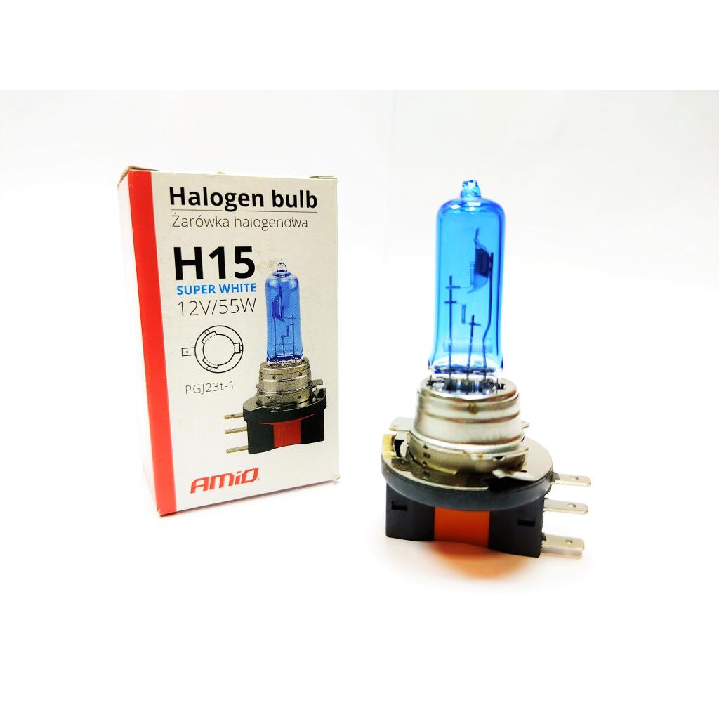 Foto do produto Lâmpada H15 Superwhite Halogéneo 12v 55W