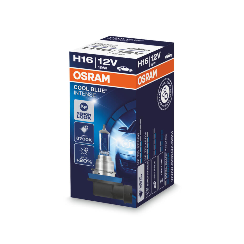 Lâmpada H16 19w OSRAM COOL BLUE Intense