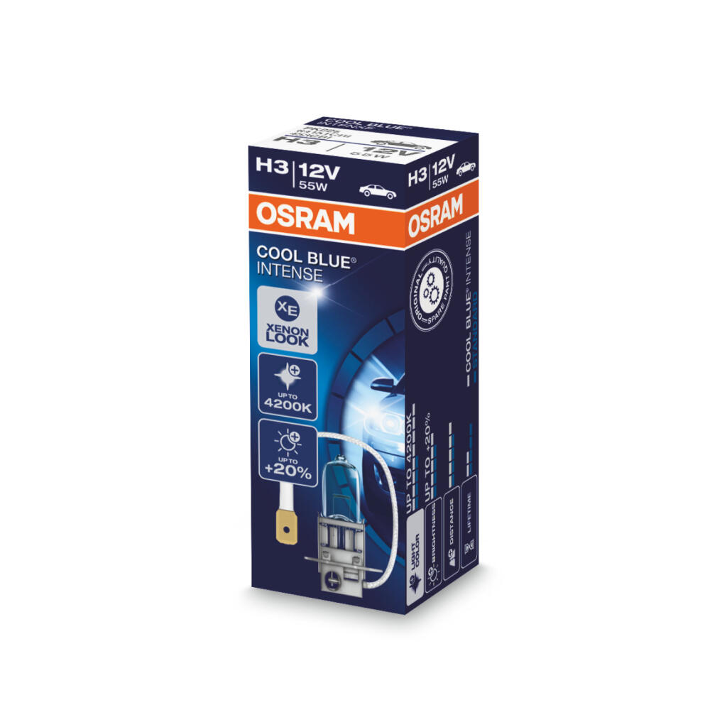 Lâmpada H3 55w OSRAM COOL BLUE Intense