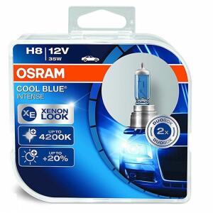 Foto do produto Lâmpadas H8 OSRAM COOL BLUE Intense +20% (cx2)