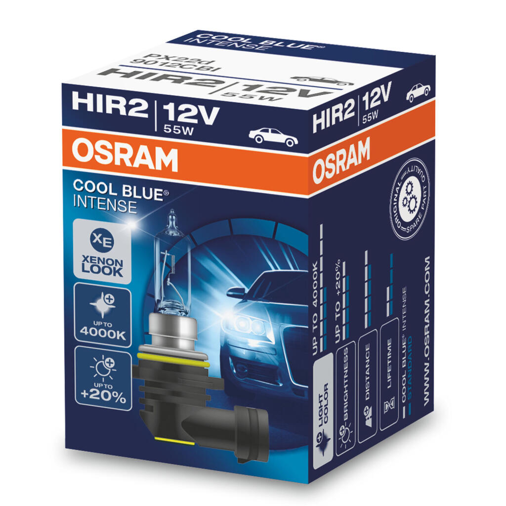 Lâmpadas Hir2 OSRAM COOL BLUE Intense +20%
