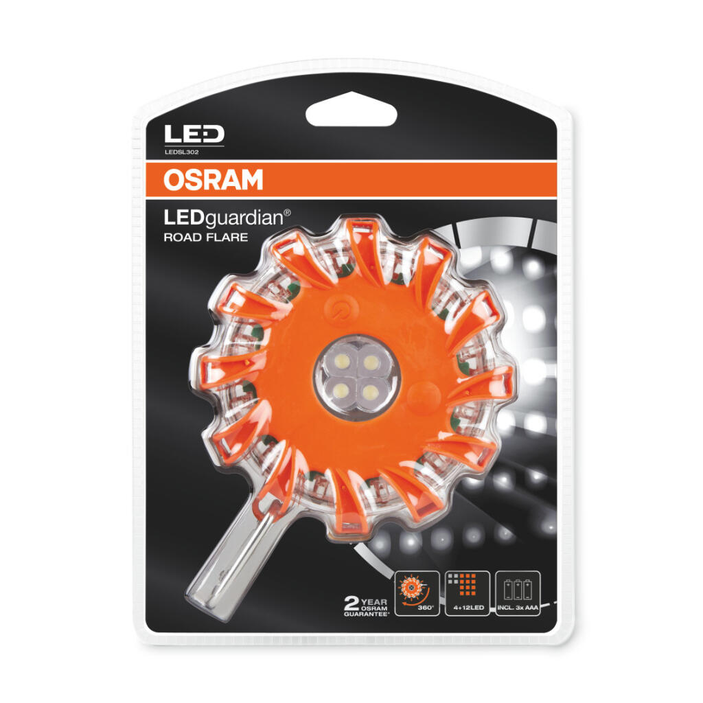OSRAM LEDguardian ROAD FLARE (Luz de Emergência com 3 funções)