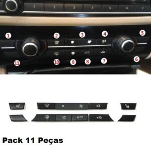 Foto do produto Pack 11 botões Módulo AC BMW Série 5/6/7 F10 F11 F01 F02 F06